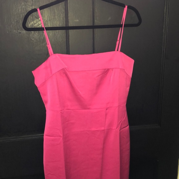 J. Crew NWT crisp berry satin dress🔥😍💃🔥 - Picture 5 of 8